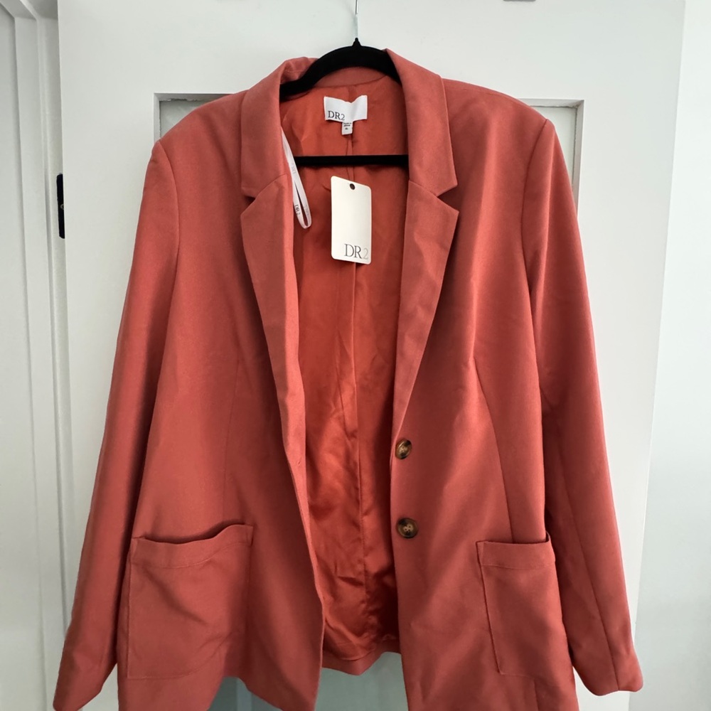 DR2 Blazer Relaxed Fit Suit Jacket